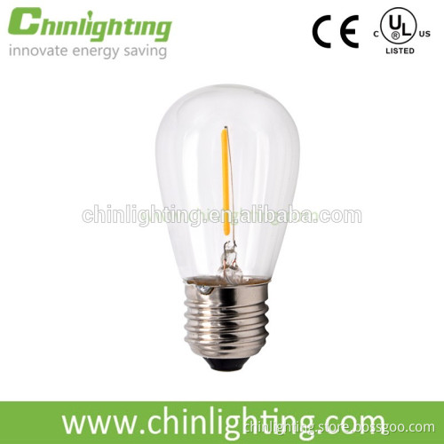 LED Filament Bulb ST45 S14 E26 E27 LED Bulb Used For Wet Location